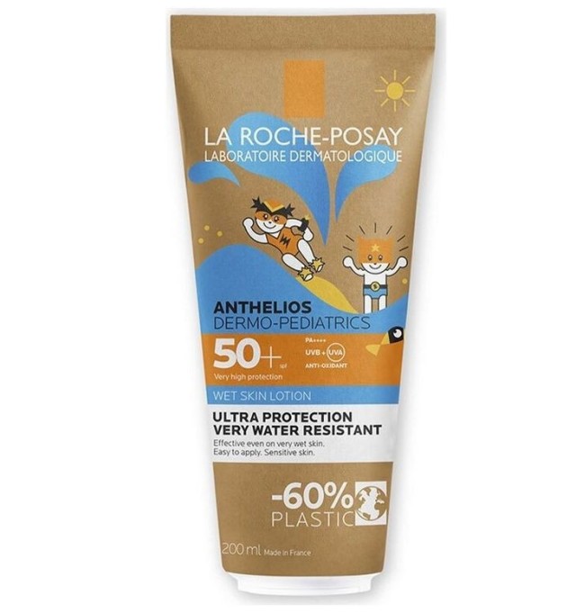 La Roche Posay Anthelios Dermo-Pediatrics Wet Skin SPF50+ Παιδικό Αντηλιακό 200ml