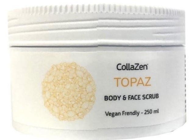 Collazen Topaz Body & Face Scrub Απολέπιση για Πρόσωπο και Σώμα 250ml