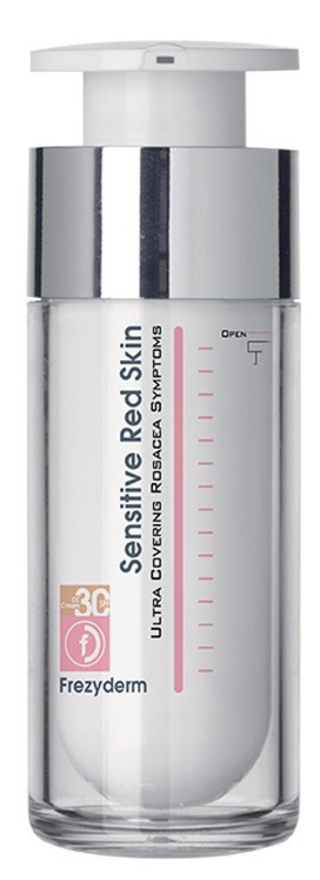 FrezyDerm  Sensitive Red Skin Tinted SPF30 Cream Έγχρωμη Κρέμα με Αντηλιακή Προστασία 30ml