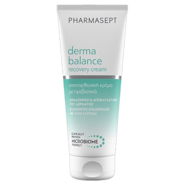 Pharmasept Derma Balance Recovery Cream Επανορθωτική Κρέμα Προσώπου με Πρεβιοτικά 100ml