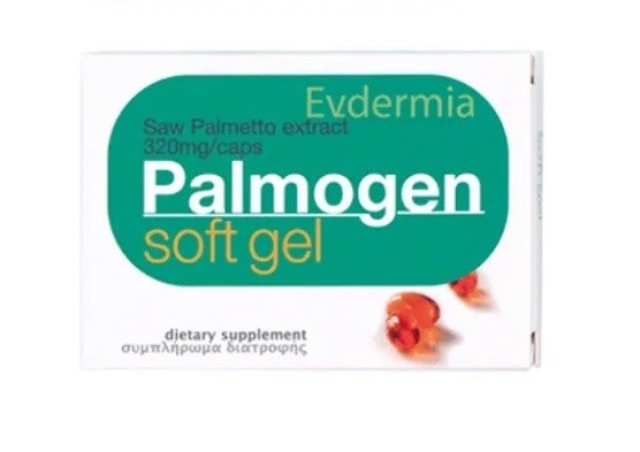 Evdermia Palmogen Saw Palmetto Berry Extract Συμπλήρωμα Κατά της Τριχόπτωσης 30soft gels