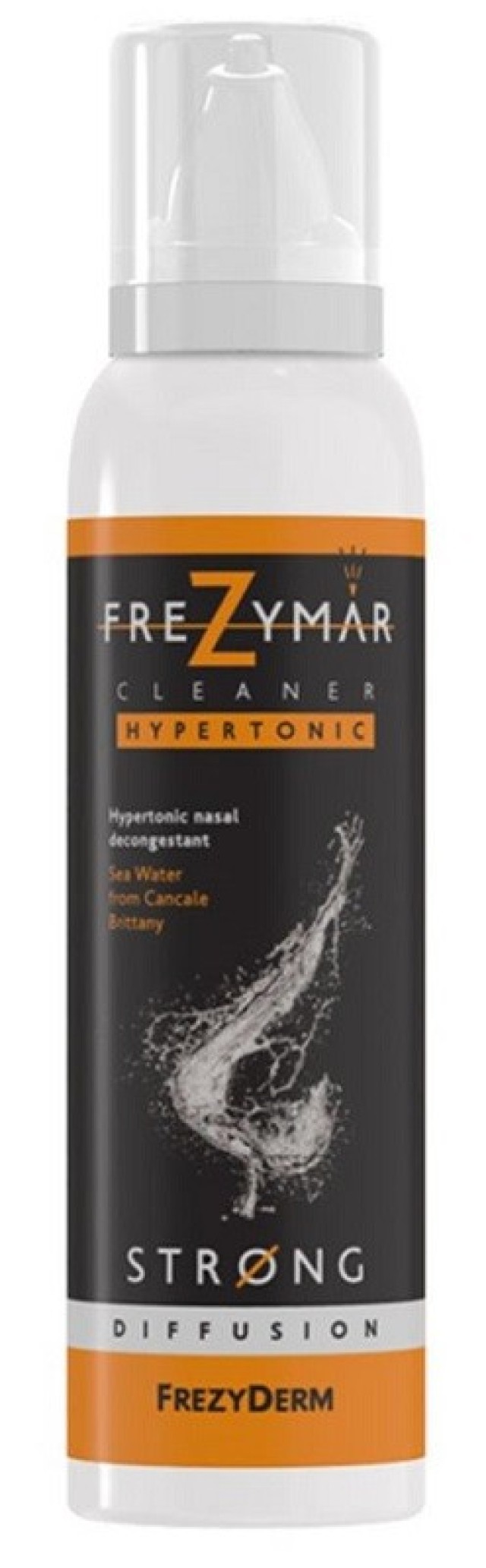 Frezyderm Frezymar Cleaner Hypertonic Strong Υπέρτονο Ρινικό Αποσυμφορητικό με Θαλασσινό Νερό 120ml