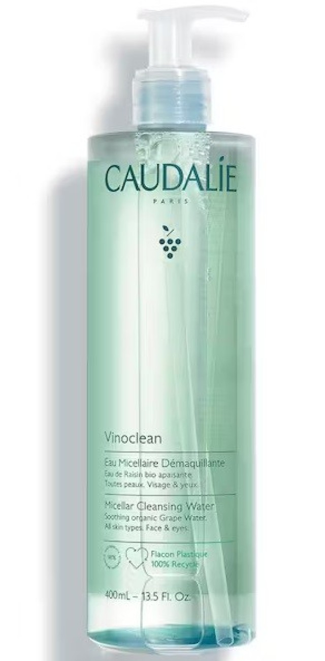 Caudalie Vinoclean Eau Micellaire Cleansing Water Ντεμακιγιάζ για Πρόσωπο & Μάτια 400ml