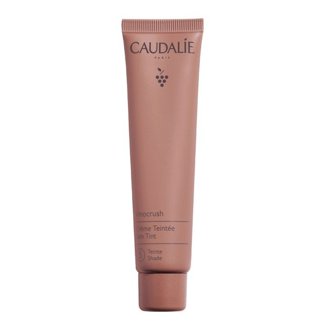 Caudalie Vinocrush Skin Tint Shade 5 Ενυδατική Κρέμα Προσώπου με Χρώμα με Υαλουρονικό Οξύ 30ml