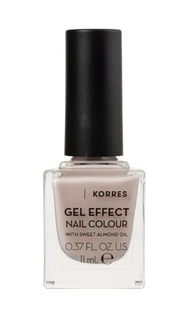 Korres Gel Effect Nail Colour 12 Ceramic Glaze Βερνίκι Νυχιών με Αμυγδαλέλαιο 11ml