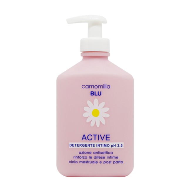 Camomilla Blu Active Intimate Wash Υγρό Καθαρισμού Ευαίσθητης Περιοχής pH 3.5 300ml