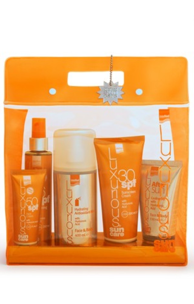 Intermed Luxurious Suncare High Protection Pack Πακέτο Αντιηλιακής Προστασίας 5τμχ