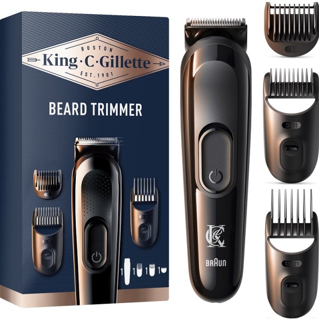 Gillette King C.Gillete Beard Trimmer Μηχανή Κουρέματος για Γένια