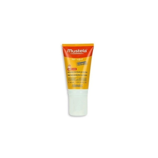 Mustela Sun Lotion Very High Protection SPF50+ Αντιηλιακό Σπρέυ Προσώπου 40ml