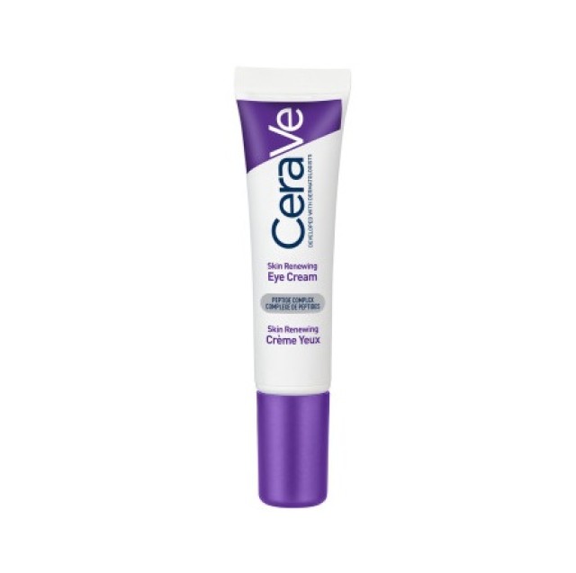 Cerave Skin Renewing Κρέμα Ματιών Κατά των Πρώτων Σημαδιών Γήρανσης στην Περιοχή των Ματιών 15ml