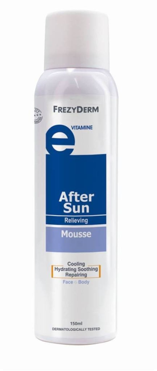 FrezyDerm After Sun Mousse Ενυδατικός Αφρός Προσώπου & Σώματος 150ml