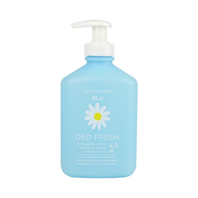 Camomilla Blu Deo Fresh pH 4.5 Υγρό Καθαρισμού Ευαίσθητης Περιοχής με Χαμομήλι & Αλόη 300ml