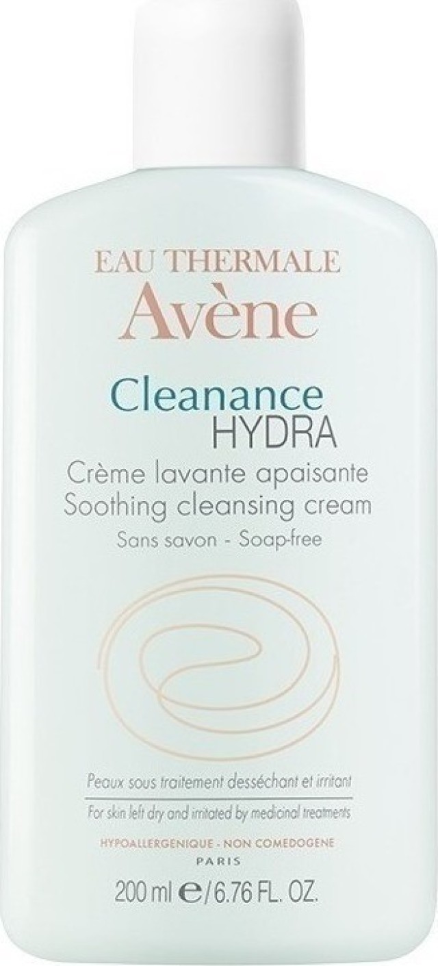 Avene Cleanance Hydra Cleansing Cream Kαταπραϋντική Κρέμα Καθαρισμού 200ml