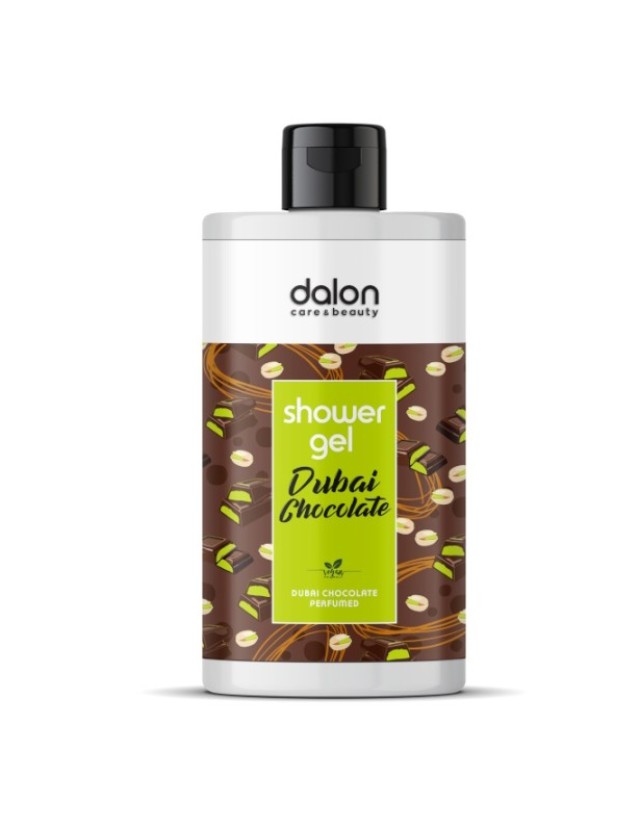 Dalon Dubai Chocolate Body Shower Gel Αφρόλουτρο με Άρωμα Σοκολάτα Φυστίκι 500ml