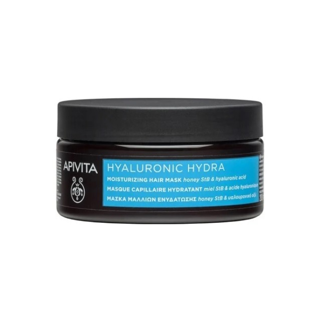 Apivita Hyaluronic Hydra Mask Μάσκα Μαλλιών για Ενυδάτωση με Μέλι & Υαλουρονικό Οξύ 200ml