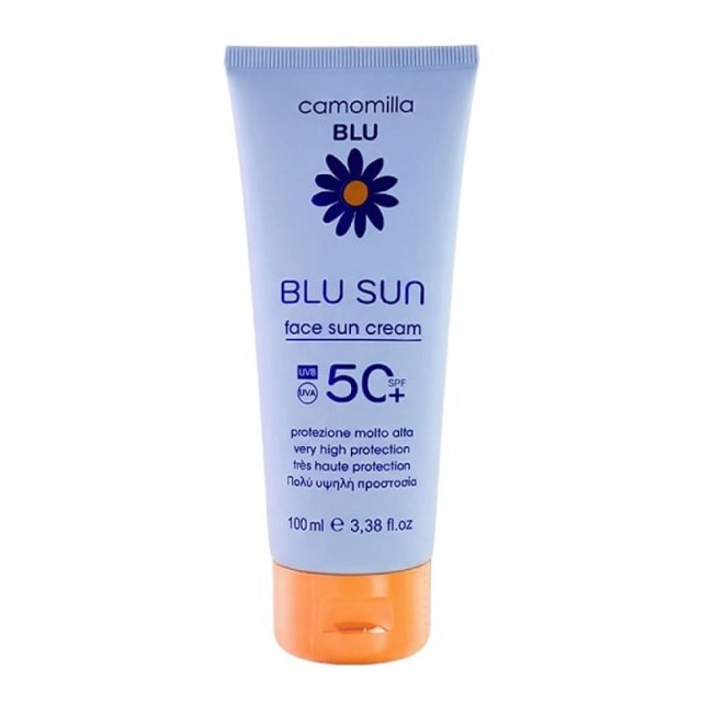 Camomilla Blu Face Sun Cream spf50+ Αντηλιακή Κρέμα Προσώπου 100ml