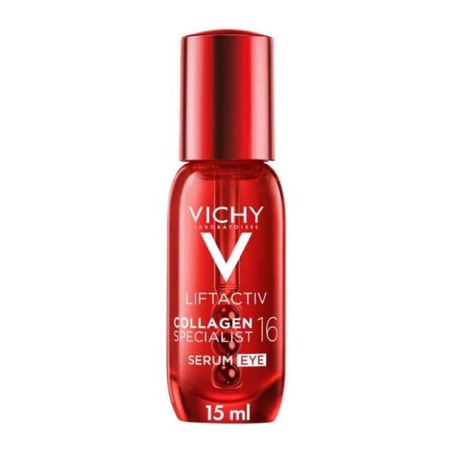 Vichy Liftactiv Collagen Specialist 16 Eye Serum Ορός Ματιών Ενίσχυσης Κολλαγόνου & Αναζωογόνησης 15ml