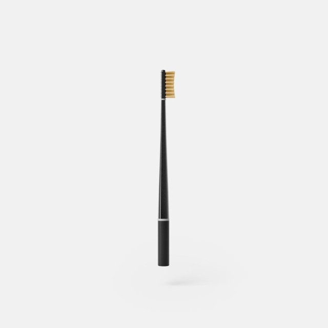 Piuma Vitamin C Medium Brush Perfect Black Μέτρια Οδοντόβουρτσα με Βιταμίνη C Μαύρη 1τμχ