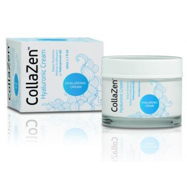 Collazen Hyaluronic Cream Ενυδατική Κρέμα με Υαλουρονικό Οξύ 50ml