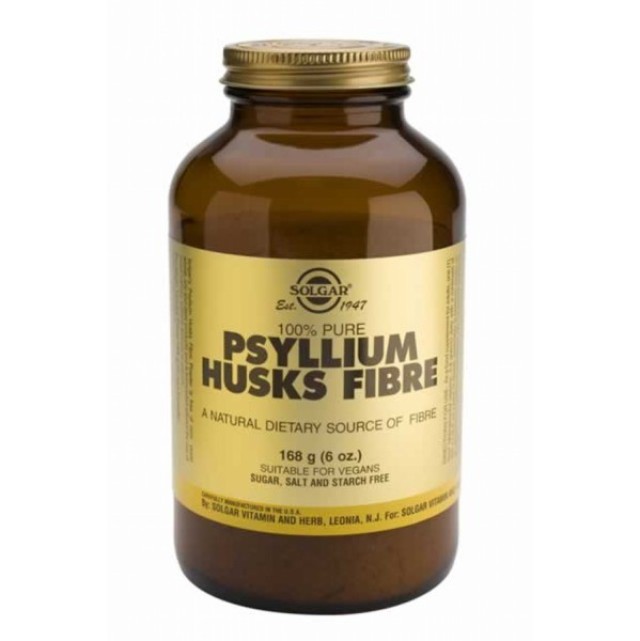 Solgar Psyllium Husks Fibre Φλοιός Ψύλλιου σε Σκόνη 170g