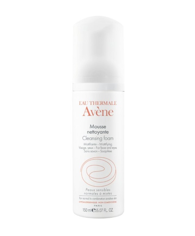 Avene Cleansing Foam Αφρός Καθαρισμού για Κανονικό/Μικτό Δέρμα 150ml