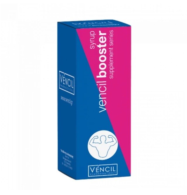 Vencil Booster Syrup Συμπλήρωμα Διατροφής σε Σιρόπι για την Ενίσχυση του Ανοσοποιητικού 200ml