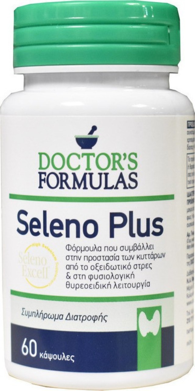 Doctors Formulas Seleno Plus Φόρμουλα Σεληνίου & Βιταμίνης Ε 60Caps