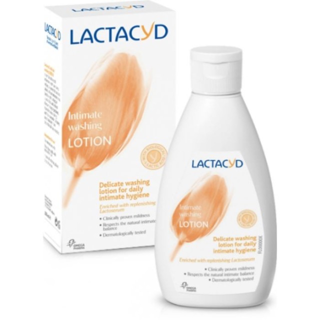 Lactacyd Intimate Λοσιόν Καθαρισμού Ευαίσθητης Περιοχής 300ml