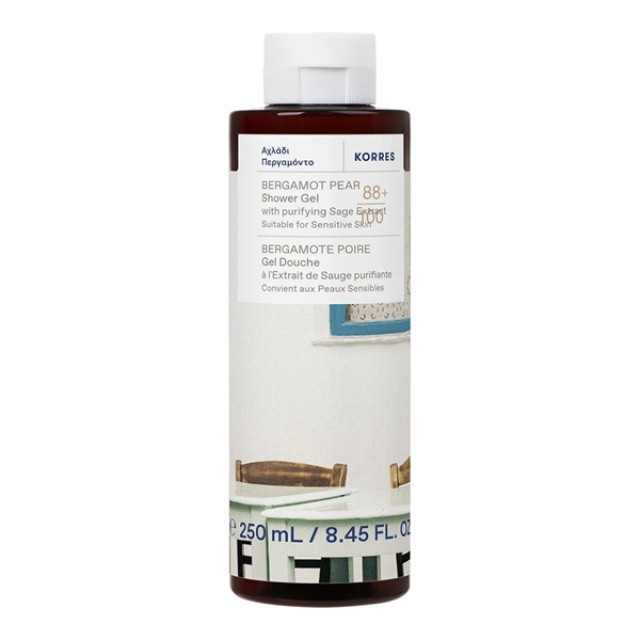 Korres Αφρόλουτρο Αχλάδι Περγαμόντο 250ml