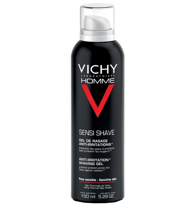Vichy Homme Shaving Gel Τζελ Ξυρίσματος Κατά των Ερεθισμών 150ml