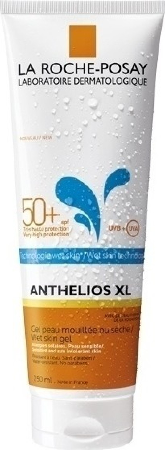 La Roche Posay Anthelios Wet Skin SPF50 Αντηλιακό Τζελ Σώματος 250ml