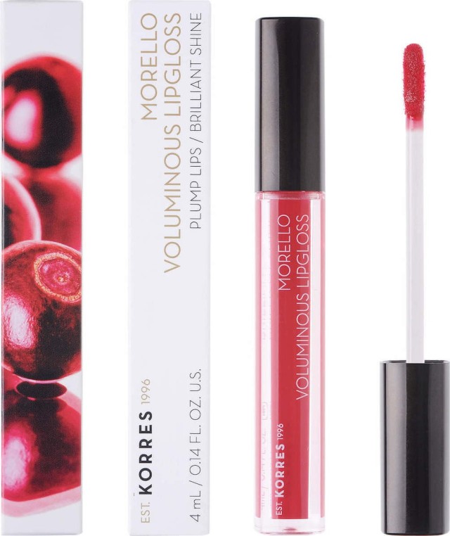 Korres Morello Voluminous Lip Gloss με Εξαιρετική Λάμψη 19 Watermelon 4ml