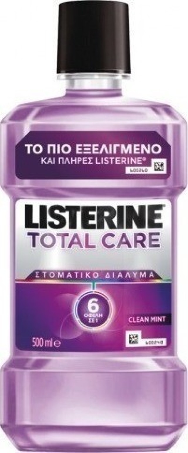 Listerine Total Care Στοματικό Διάλυμα με 6 Οφέλη 500ml