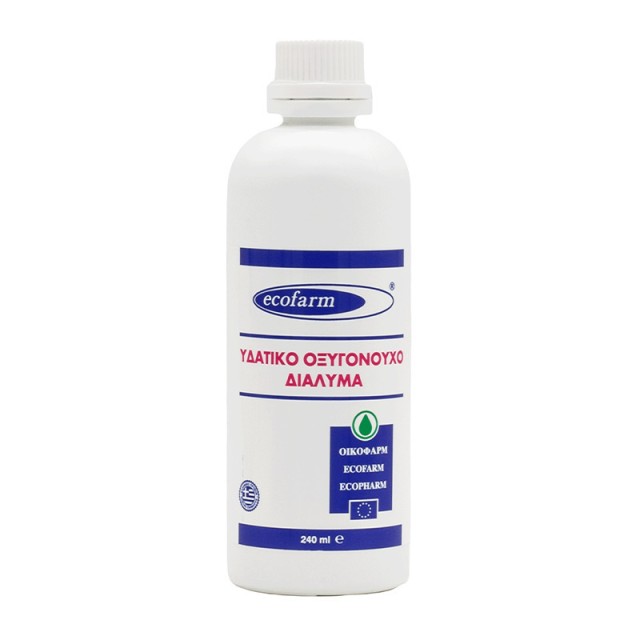 Ecofarm Υδατικό Οξυγονούχο Διάλυμα 240ml