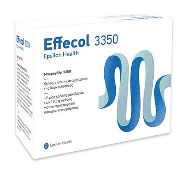 Effecol 3350 Αντιμετώπιση της Δυσκοιλιότητας 12Sach.