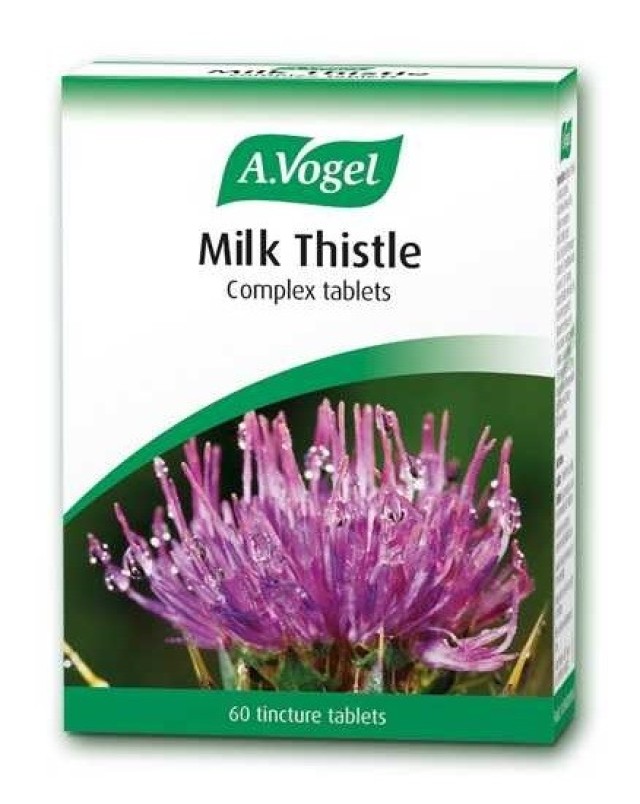 A.Vogel Milk Thistle Συμπλήρωμα Διατροφής με Γαϊδουράγκαθο 60Tabs