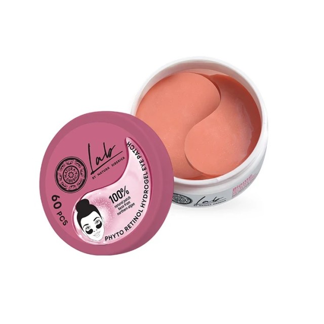 Natura Siberica Lab Biome Phyto Retinol Anti-Puff & Dark Circles Eye Patches - Επιθέματα Ματιών για Πρήξιμο & Μαύρους Κύκλους 60τμχ