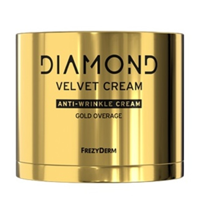 Frezyderm Diamond Velvet Anti-Wrinkle Cream Gold Overage Υπερ-ενισχυμένη Αντιγηραντική Κρέμα 50ml