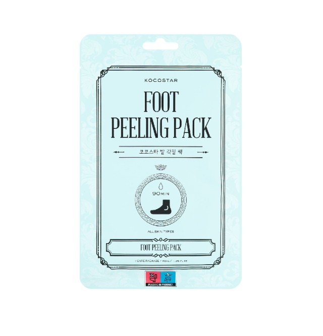 Kocostar Foot Peeling Pack Μάσκα Απολεπιστική Μάσκα Ποδιών (2 κάλτσες)