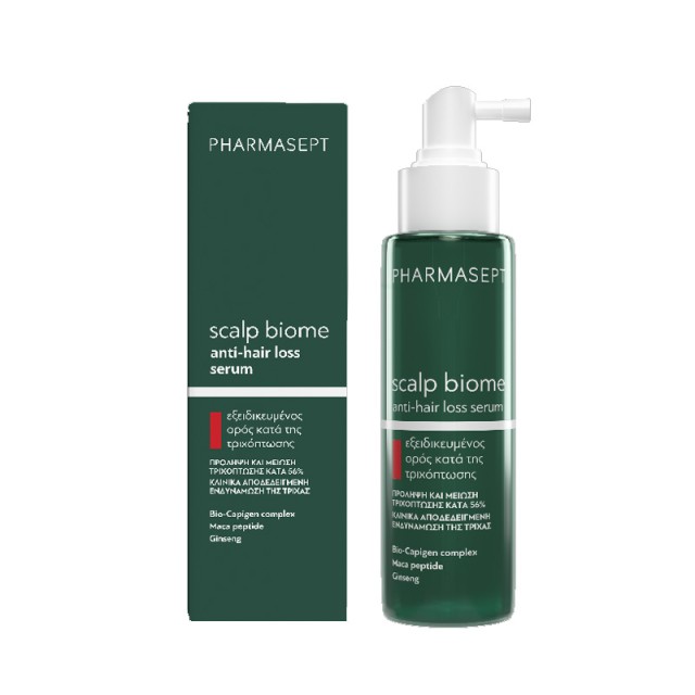 Pharmasept Scalp Biome Anti-Hair Loss Serum Εξειδικευμένος Ορός Κατά Της Τριχόπτωσης 100ml