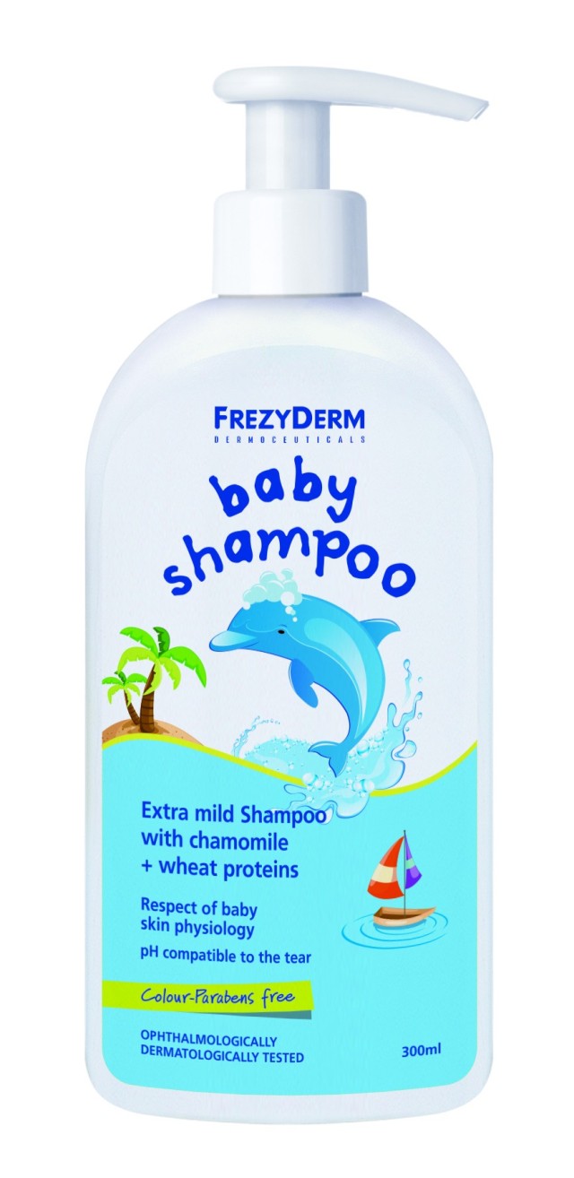 FrezyDerm Baby Shampoo Απαλό Βρεφικό Σαμπουάν 300ml