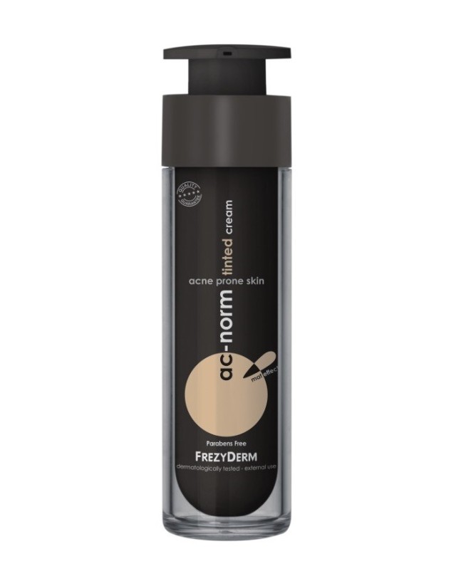 FrezyDerm Ac-Norm Tinted Cream Επικαλυπτική Κρέμα για τις Ατέλειες της Ακνεϊκής Επιδερμίδας 50ml