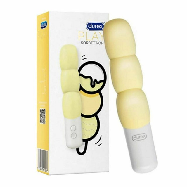 Durex Play Sorbett-Oh Δονητής Σιλικόνης σε Σχήμα Παγωτού με 8 Διαφορετικές Δονήσεις 1τεμ