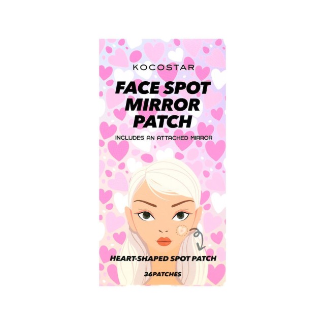 Kocostar Face Spot Mirror Patch Διάφανα Επιθέματα για τις Ατέλειες του Προσώπου 36τμχ