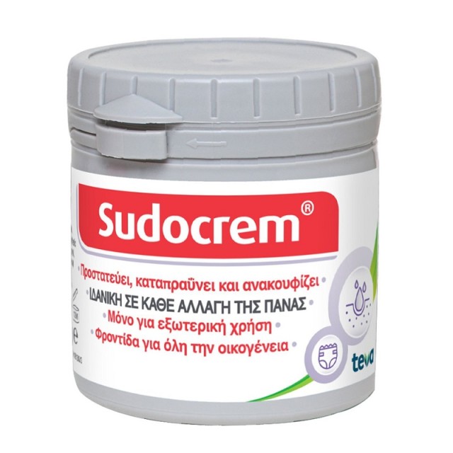 Sudocrem Κρέμα για τους Ερεθισμούς του Βρεφικού Δέρματος από την Πάνα 400g