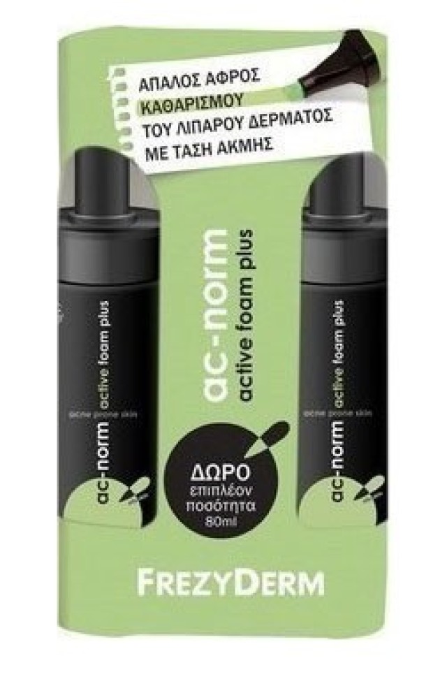 Frezyderm AC Norm Active Foam Plus 150ml & Δώρο Επιπλέον Ποσότητα, 80ml