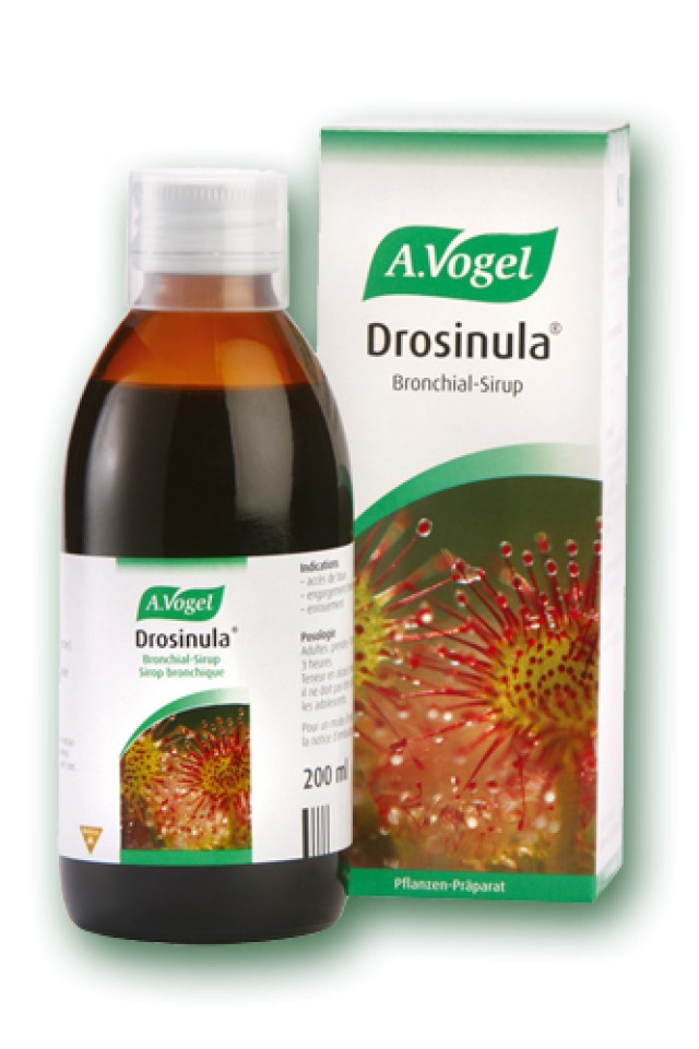 A.Vogel Drosinula Sirop Σιρόπι για το Ξηρό και τον Παραγωγικό Βήχα, 200 ml
