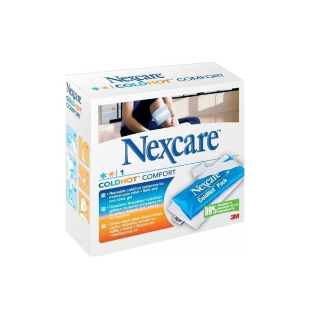 3M Nexcare ColdHot Comfort Παγοκύστη & Θερμοφόρα Πολλαπλών Χρήσεων 11cm X 26cm 1 Τμχ