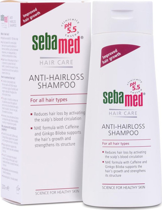 Sebamed Anti-Hairloss Σαμπουάν κατά της Τριχόπτωσης για Όλους τους Τύπους Μαλλιών 200ml
