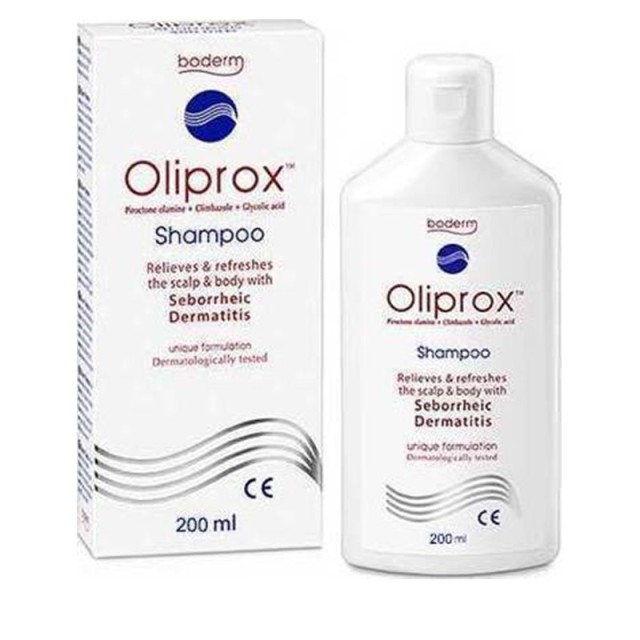 Boderm Oliprox Shampoo Αντιπιτυριδικό Σαμπουάν 200ml